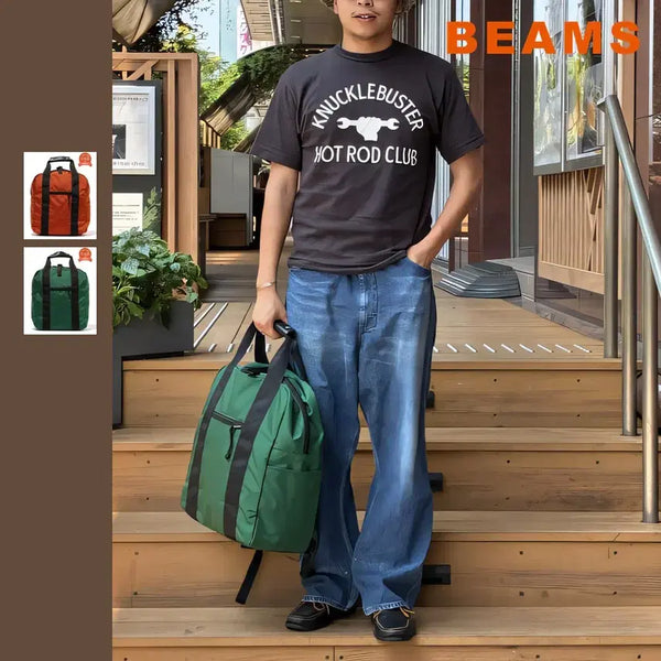 [BUNJANG] BEAMS PLUS Flight Daypack Backpack / 빔즈 플러스 플라이트 데이팩 백팩