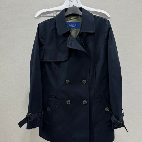 [BUNJANG] KEITH Short Trench Coat Jacket / KEITH 키이스 숏 트렌치코트 자켓