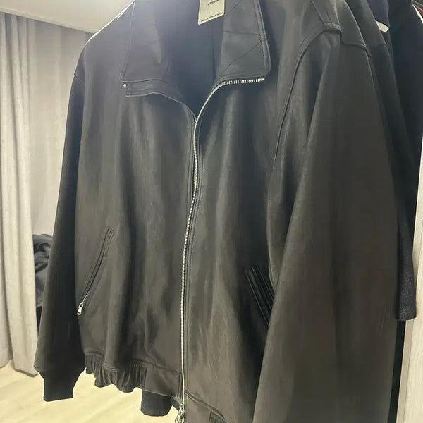 [BUNJANG] The Row Lambskin Leather Jacket / 인더로우 양가죽 자켓