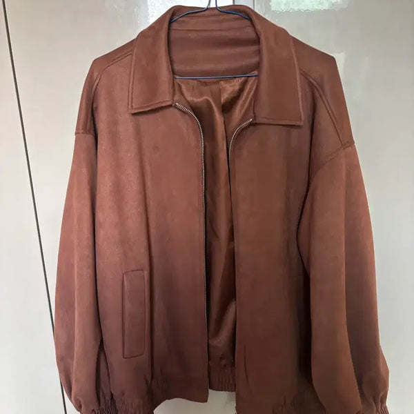[BUNJANG] Standard Error Suede Jacket / 스탠다드에러 스웨이드 자켓