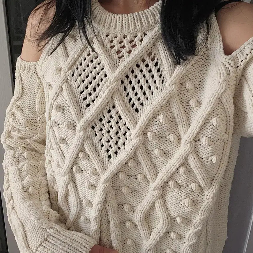 [BUNJANG] ZARA Off-Shoulder Knit / 자라 니트