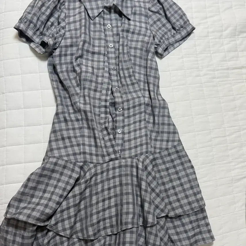 [BUNJANG] Zara Checkered Dress / 자라 체크 원피스