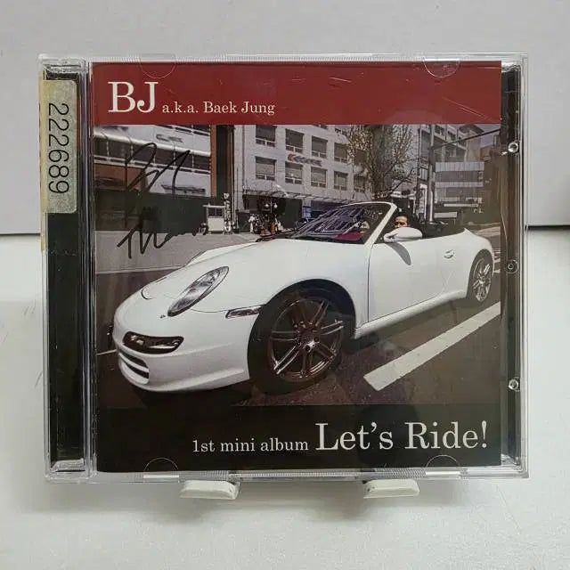 [BUNJANG] BJ Let's Ride! Signed Album / 싸인반 비제이(BJ, 백정) Let's Ride!