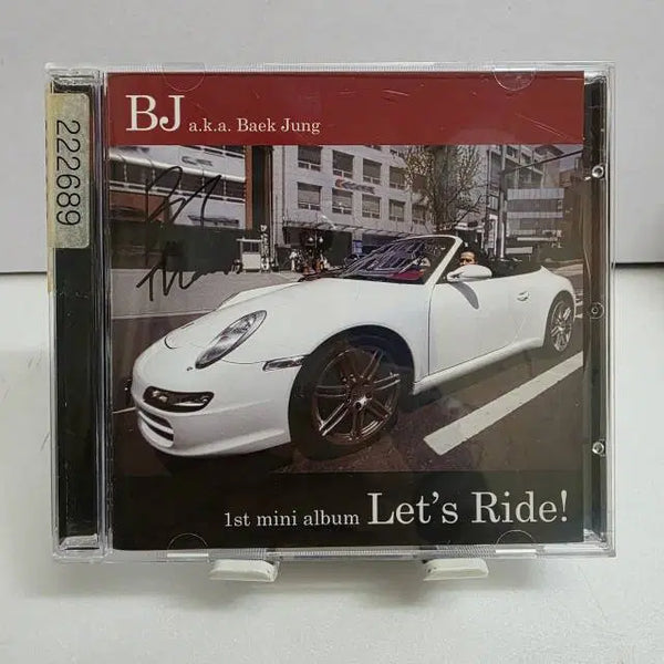 [BUNJANG] BJ Let's Ride! Signed Album / 싸인반 비제이(BJ, 백정) Let's Ride!