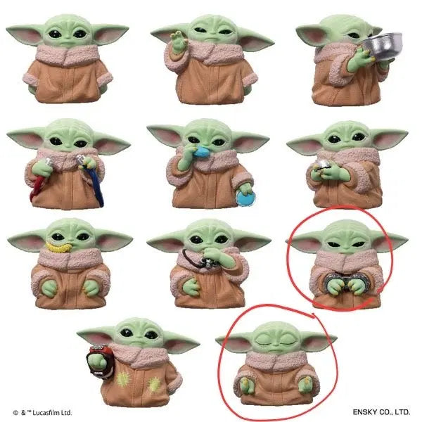 [BUNJANG] Grogu Sofubi Figure Bundle Set / 그로구 소프비 피규어 일괄 판매