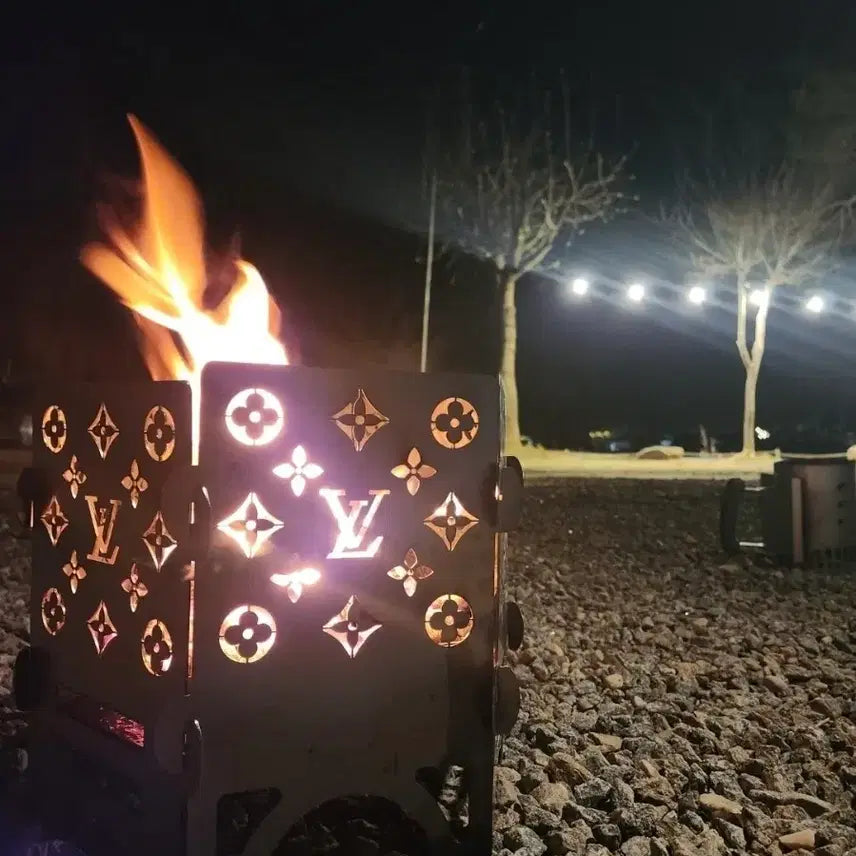 [BUNJANG] Custom-Made Folding Brazier / 주문제작한 감성폭발 접이식 화로대 팔아요