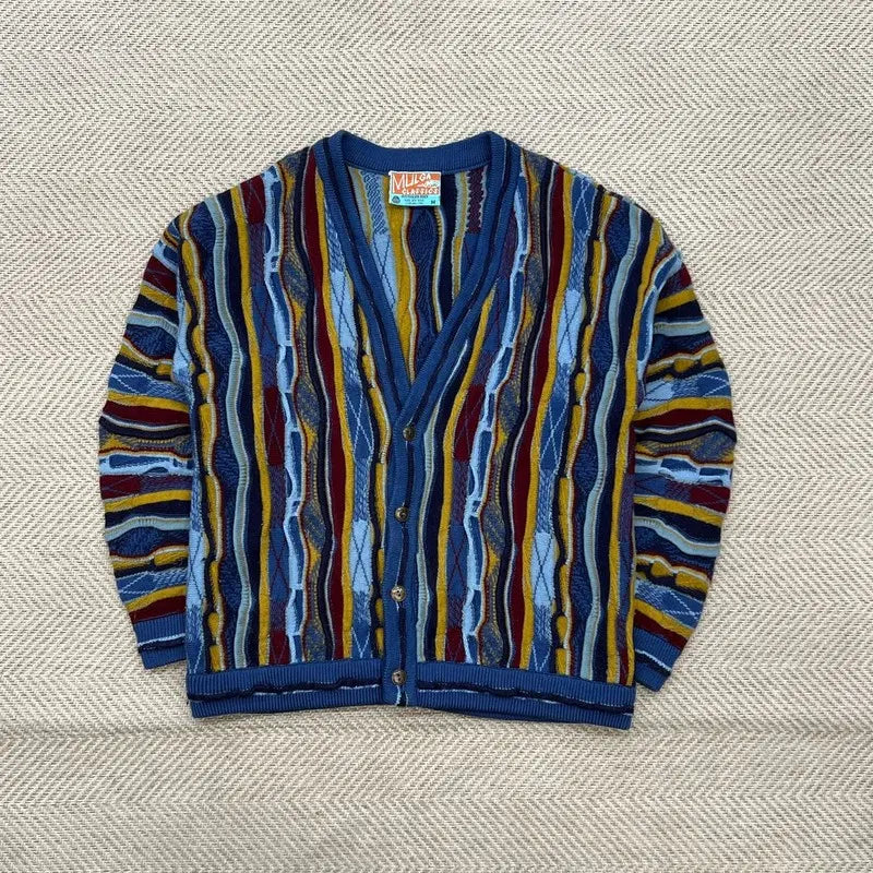 [BUNJANG] Mulga Classic Australia Cable Wool Cardigan / 물가클래식 오스트레일리아 케이블 울 가디건 r4624