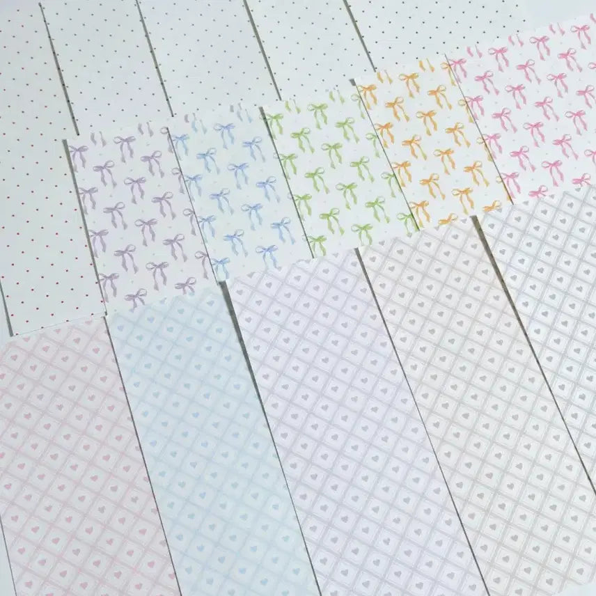 [BUNJANG] Kind YuYu 62 Types Background Sticker Set / [친절한윰윰] 배경스티커 모음 62종