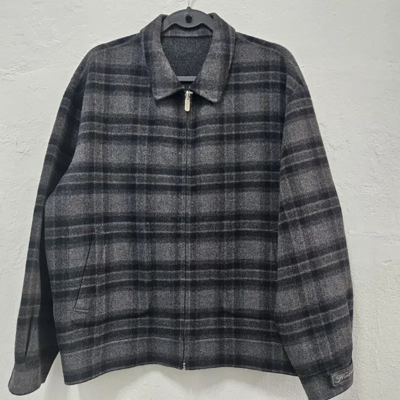 [BUNJANG] WEEKLEND Korean Wool Reversible Jacket - Men's Size 105 (Grey) / WEEKLEND 한국 그레이 양면자켓 남 105 J2837