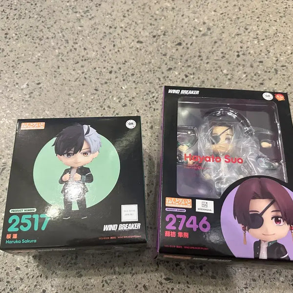 [BUNJANG] Wind Breaker Sakura & Suo Nendoroid Figures (Sealed Bundle Set) / 윈드브레이커 사쿠라, 스오 넨도 미개봉 일괄 (네고가능)