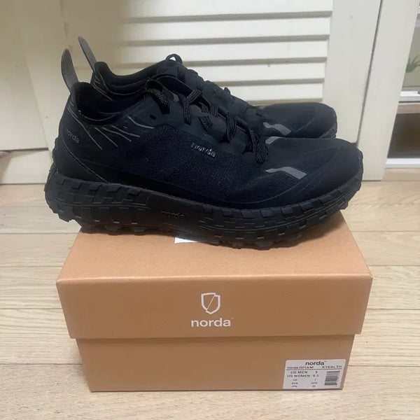 [BUNJANG] Norda 001 Stealth Black Shoes / 노다 001 스텔스블랙 260판매합니다