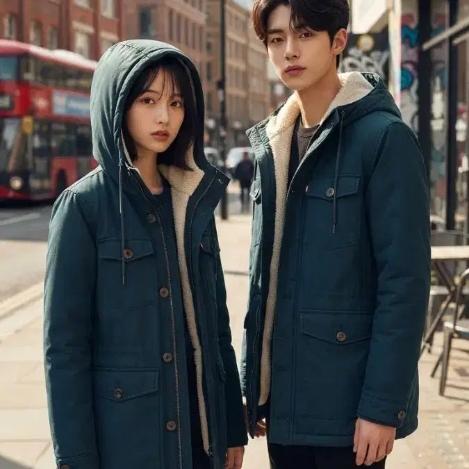 [BUNJANG] Levi's Hooded Padded Jacket Size S / 리바이스 후드 패딩 S 사이즈