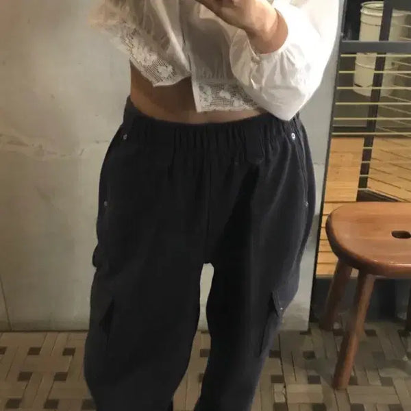 [BUNJANG] Thanat Poez Ivory Blouse / 타낫 포이즈 블라우스 아이보리