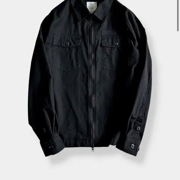 [BUNJANG] Enveloppe Benson Utility Zip Jacket Black / 엔밸로프 벤슨 유틸리티 집 자켓
