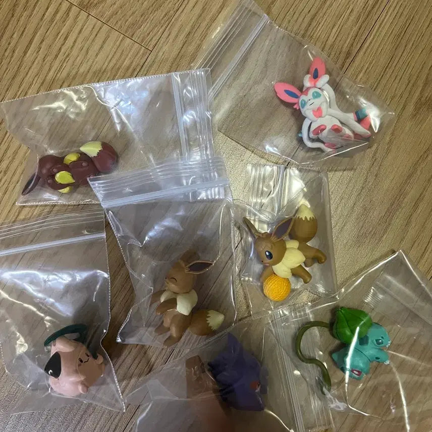 [BUNJANG] Pokemon Figures 7 Types Set / 포켓몬스터 피규어 7종 세트