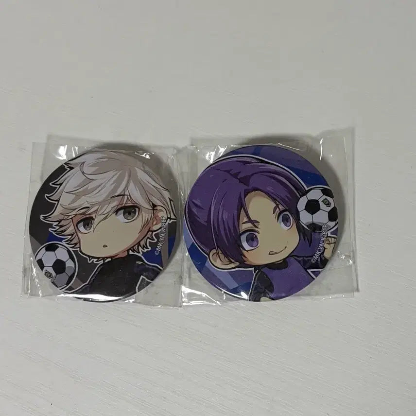 [BUNJANG] Blue Lock Nagi & Reo Pin Badge Bundle Set / 일괄) 블루록 나기 레오 핀뱃지 핀버튼