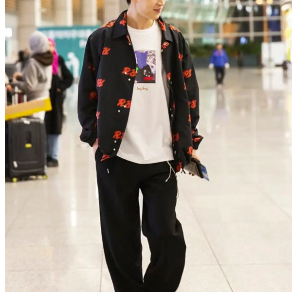 [BUNJANG] Custom Mellow RR Pattern Coach Jacket Size 48 / 48size ) 커스텀멜로우 RR 패턴 코치자켓