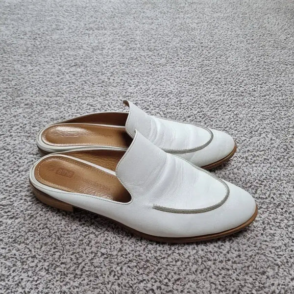 [BUNJANG] Atelier Vanessa Bruno Leather Mule Loafers Size 39 / 아떼 바네사브루노 가죽 뮬 블로퍼 39