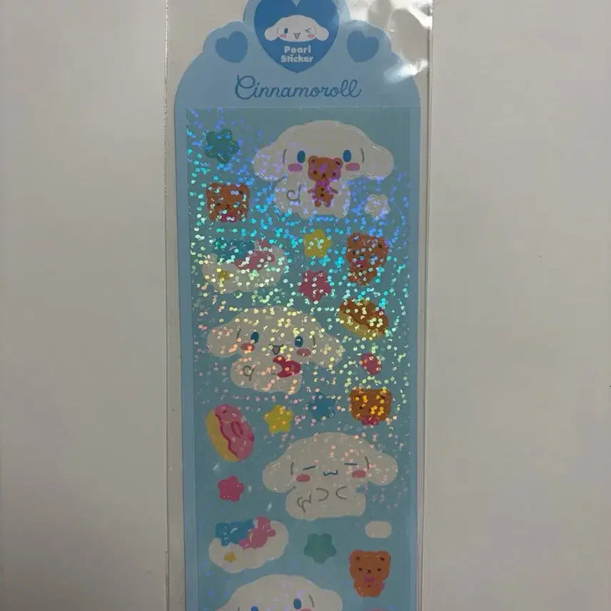 [BUNJANG] Cinnamoroll Glitter Sticker / 시나모롤 펄 스티커