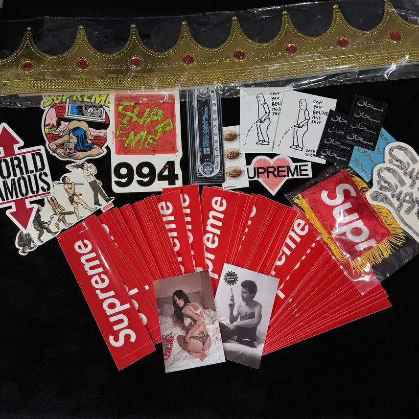 [BUNJANG] Supreme Sticker Gift Pack / 슈프림 스티커 기프트