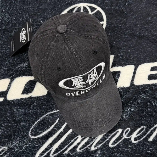 [BUNJANG] APDO Main Circular Washing Ball Cap - Unworn New Hat / 압도 메인원형 워싱 볼캡 미시착 새상품 모자