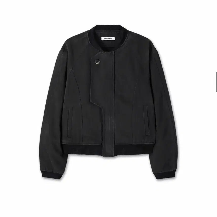 [BUNJANG] 9999 Archive Curved Bomber Jacket / 9999아카이브 curved Bomber Jacket