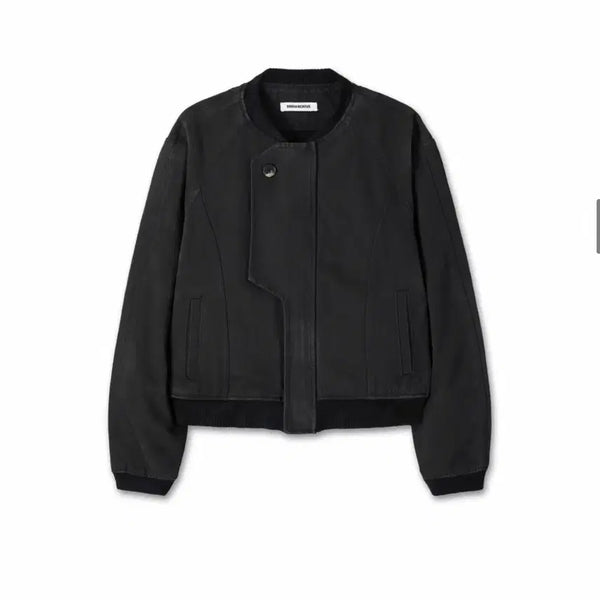 [BUNJANG] 9999 Archive Curved Bomber Jacket / 9999아카이브 curved Bomber Jacket