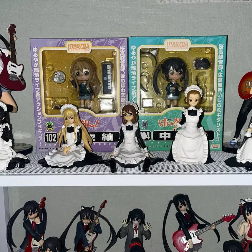 [BUNJANG] K-On! Maid Figure Bundle Set / 케이온 고전 피규어 메이드 일괄 양도
