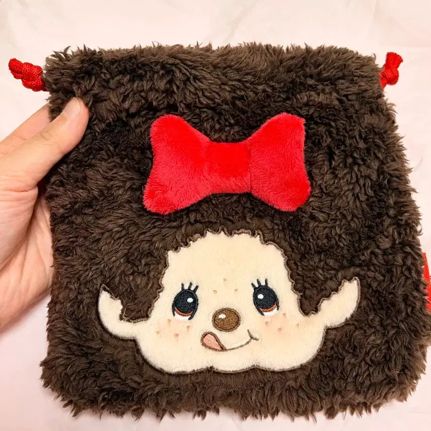 [BUNJANG] Ailli Yun x Monchhichi Pouch (New) / 일리윤 몬치치 파우치(새상품)