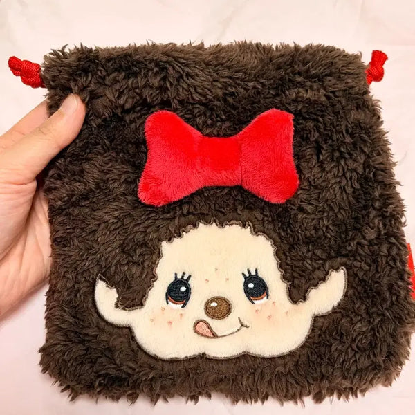[BUNJANG] Ailli Yun x Monchhichi Pouch (New) / 일리윤 몬치치 파우치(새상품)