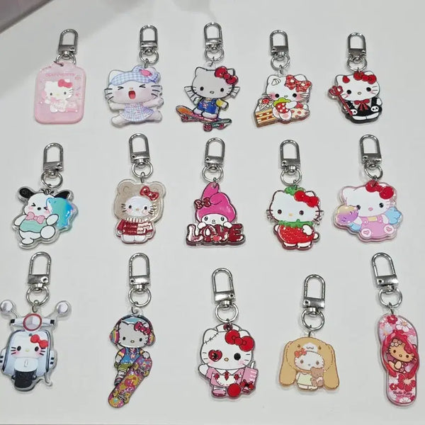 [BUNJANG] Hello Kitty Acrylic Keyring / 키티 아크릴 키링