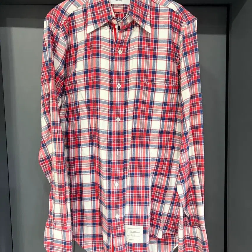 [BUNJANG] Thom Browne Flannel Check Shirt / 1/ 톰브라운 플란넬 체크 셔츠