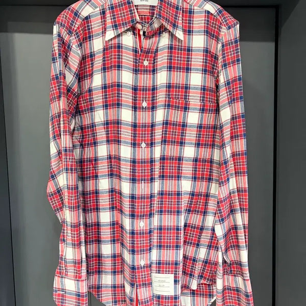 [BUNJANG] Thom Browne Flannel Check Shirt / 1/ 톰브라운 플란넬 체크 셔츠