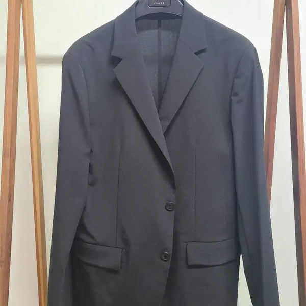 [BUNJANG] Solid Homme Black Jacket / 솔리드옴므  블랙 자켓