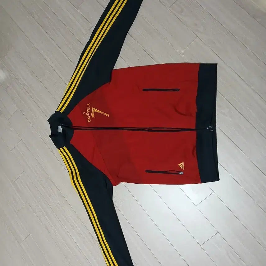 [BUNJANG] Adidas David Villa #7 Track Top / 아디다스 다비드 비야 7번 마킹 트랙탑