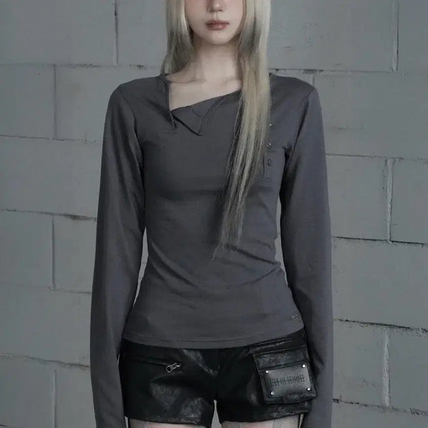 [BUNJANG] Long Sleeve Shirt / 롱슬리브