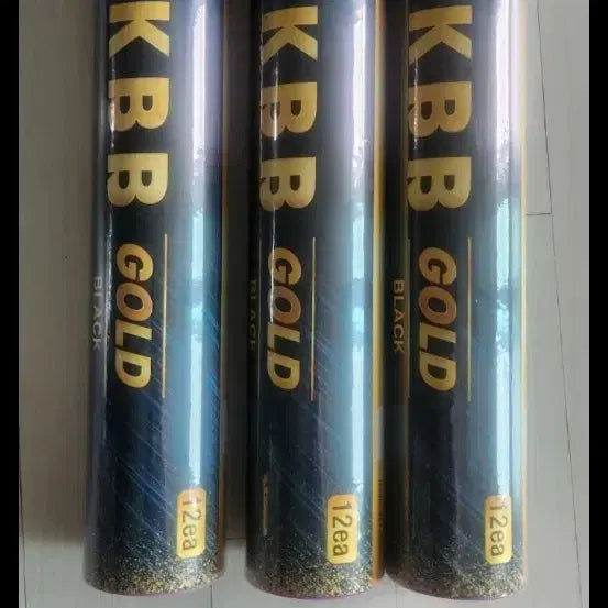 [BUNJANG] KBB Gold Badminton Shuttlecocks (12 count) / 셔틀콕 KBb 골드