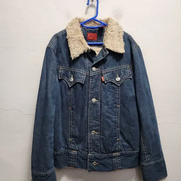 [BUNJANG] Levi's Sherpa Lined Fleece Jacket / 리바이스 양털 쉐르파자켓