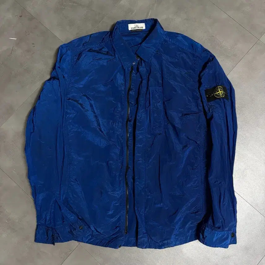 [BUNJANG] Stone Island Nylon Shirt 2XL / 스톤아일랜드/나일론셔츠/2XL