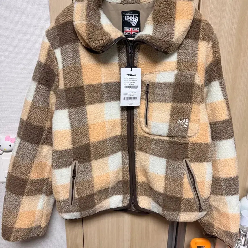 [BUNJANG] Gola Boa Fleece Jacket / Gola 보아 플리스 자켓 (새상품)