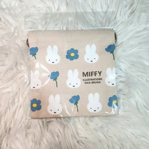 [BUNJANG] Miffy Mini Drawstring Pouch / [미사용] 미피 미니 조리개 파우치 스트링 파우치 (오늘만할인!!!)