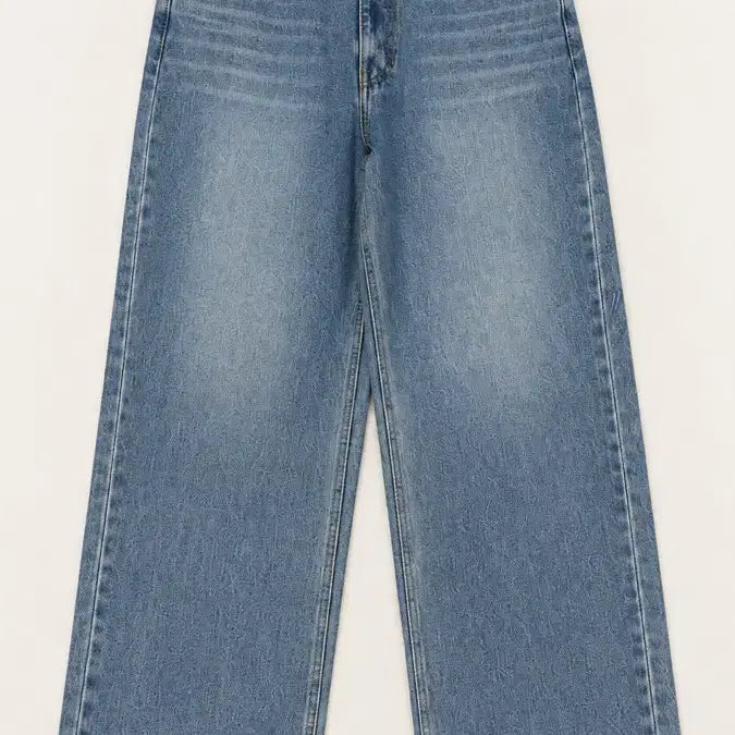 [BUNJANG] RECTO Cutting Wide Denim S / 렉토/커팅와이드데님/s