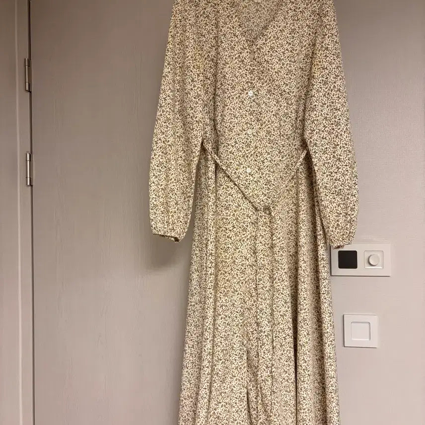 [BUNJANG] Floral Long Dress / 플라워 롱 원피스