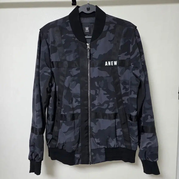 [BUNJANG] ANew Golf Camo Pattern Bomber Jacket / ANew Golf 카모 패턴 봄버 자켓