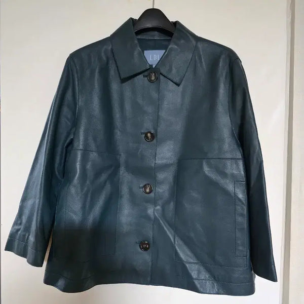 [BUNJANG] LBL Lambskin Leather Jacket Size 77 / LBL 양가죽 자켓77