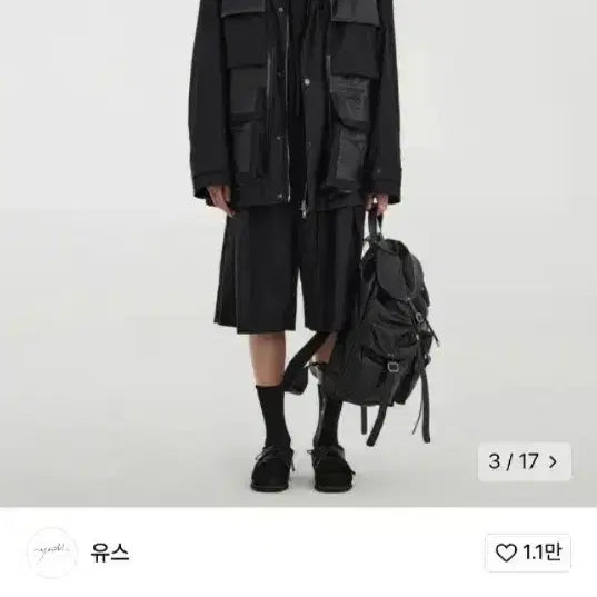 [BUNJANG] Yous Oversized Leather Field Jacket L / 유스 오버사이즈 레더필드자켓L