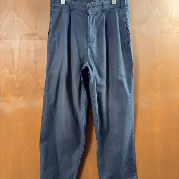 [BUNJANG] Stussy Canvas Volume Pleats Trousers / 스투시 캔버스 볼륨 플리츠 트라우저