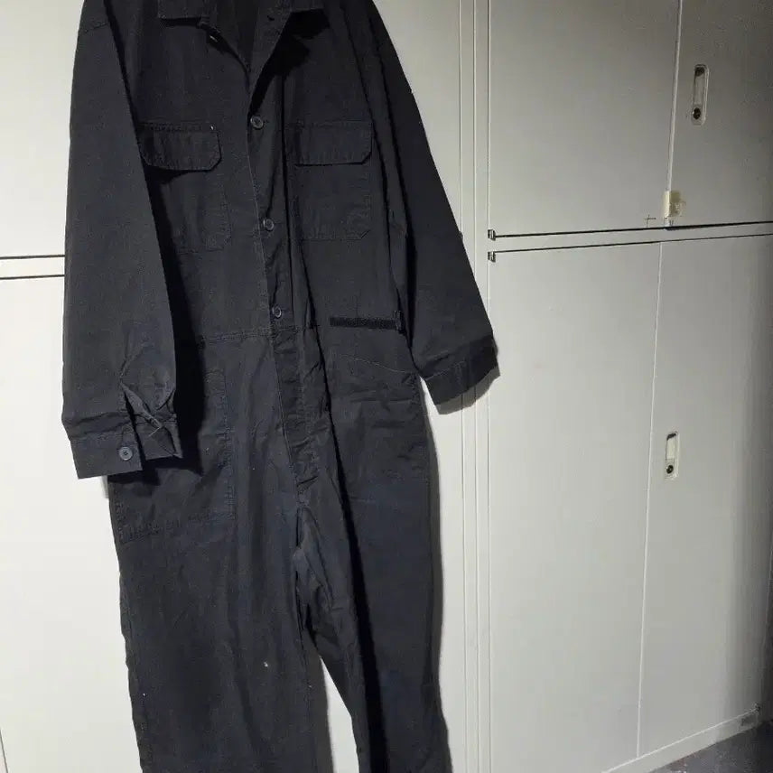 [BUNJANG] Men's Black Workwear Jumpsuit / 워크웨어 점프수트 블랙