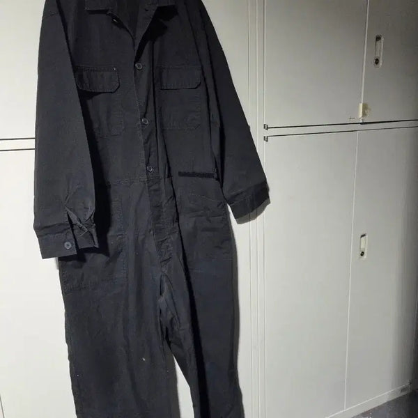 [BUNJANG] Men's Black Workwear Jumpsuit / 워크웨어 점프수트 블랙
