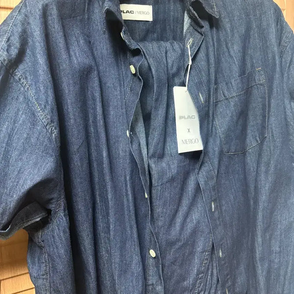 [BUNJANG] PLAC/MERGO Denim Setup Set L / PLAC/MERGO 데님 셋업 L